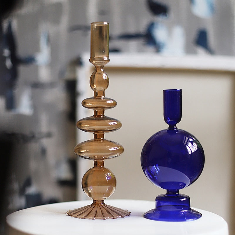 BowLift | Nordic Stylish Bubble Glass Candle Holder
