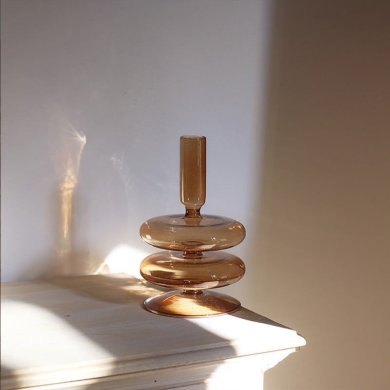 BowLift | Nordic Stylish Bubble Glass Candle Holder