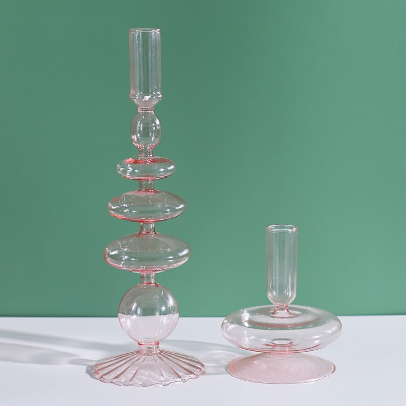 BowLift | Nordic Stylish Bubble Glass Candle Holder