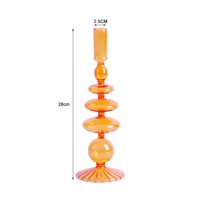 BowLift | Nordic Stylish Bubble Glass Candle Holder