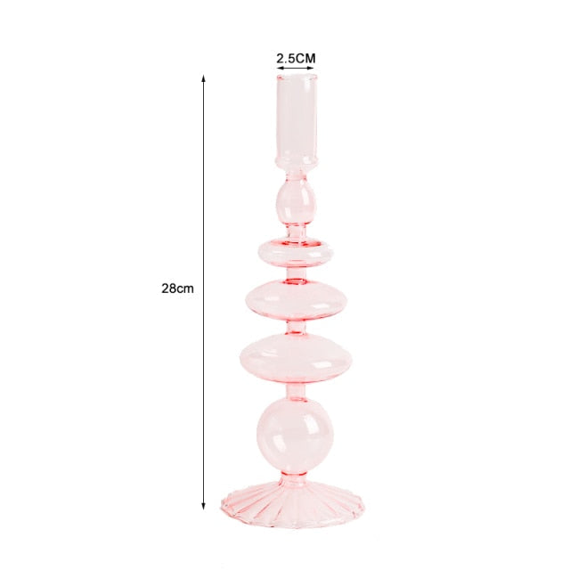 BowLift | Nordic Stylish Bubble Glass Candle Holder