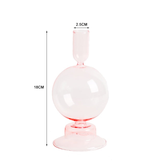 BowLift | Nordic Stylish Bubble Glass Candle Holder