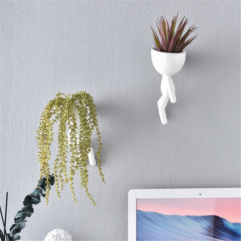 BowLift | Nordic Hanging Miniature Human Flower Pots