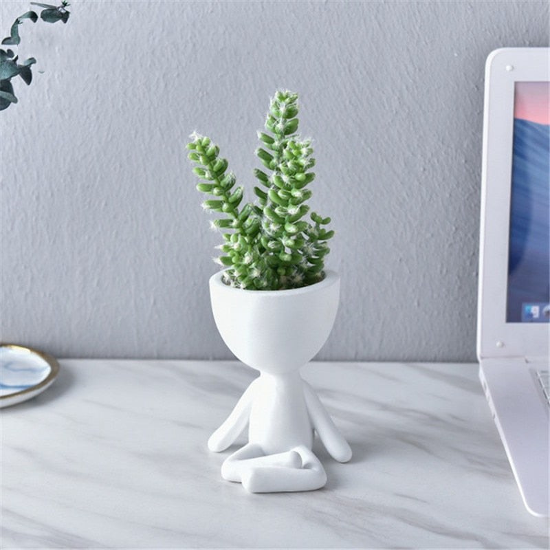 BowLift | Nordic Hanging Miniature Human Flower Pots