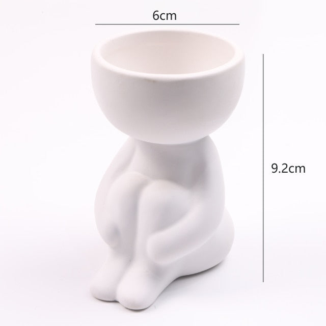 BowLift | Nordic Hanging Miniature Human Flower Pots