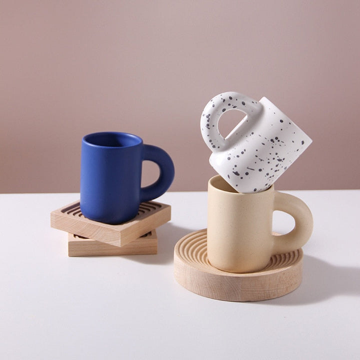 Athenea Cup – Luxe Porcelain Cup with Geometric Design Bowlift
