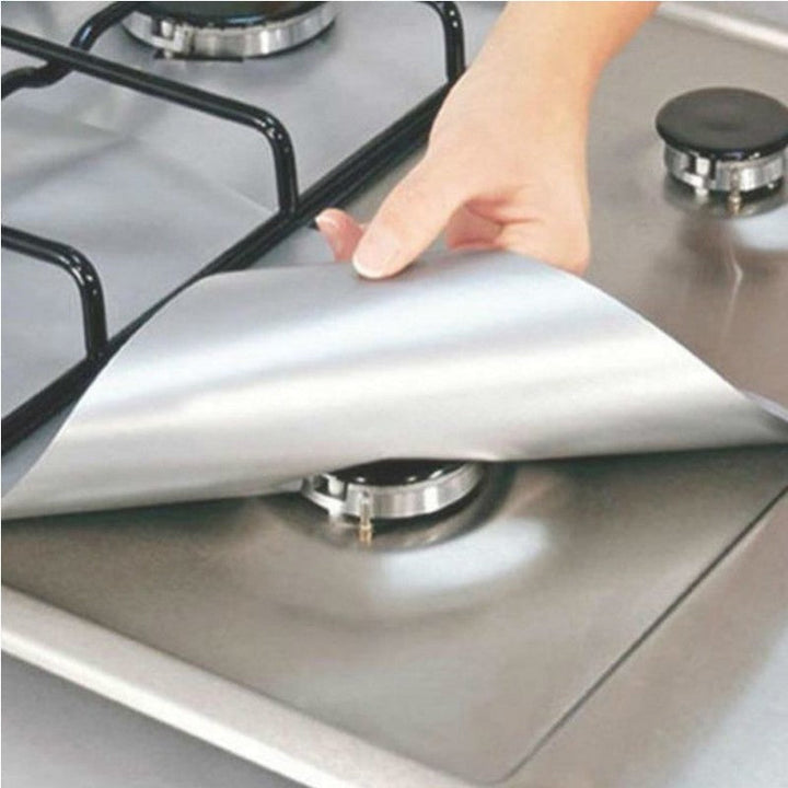 BowLift | Reusable 4pcs Glass Fiber Gas Stove Covers
