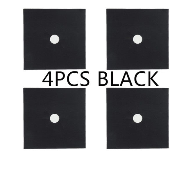 BowLift | Reusable 4pcs Glass Fiber Gas Stove Covers