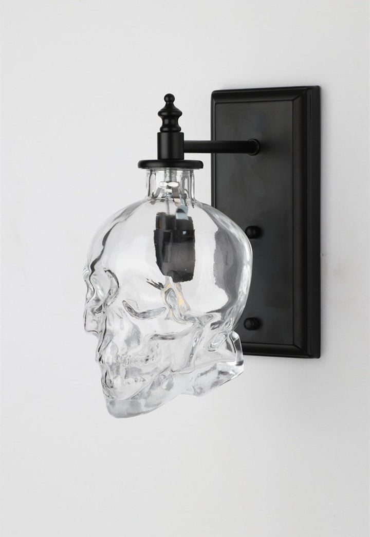 BowLift | Retro Skull Glass Pendant Light