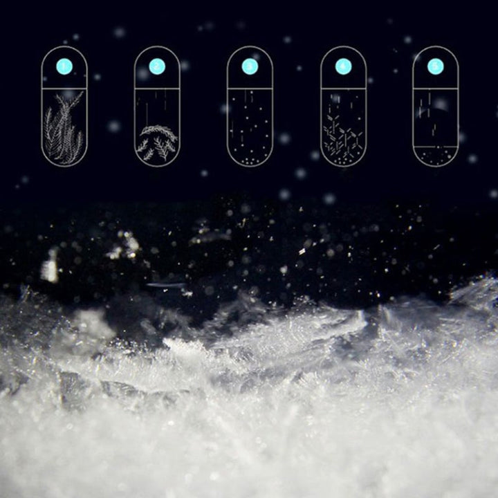 BowLift | Wooden Weather Forecast Crystal Glass