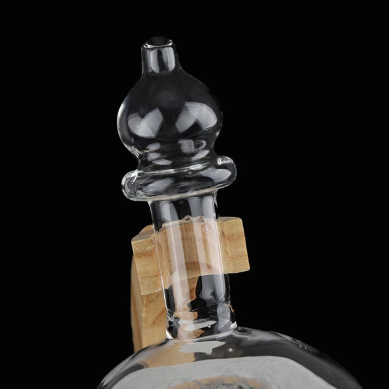 BowLift | Wooden Weather Forecast Crystal Glass
