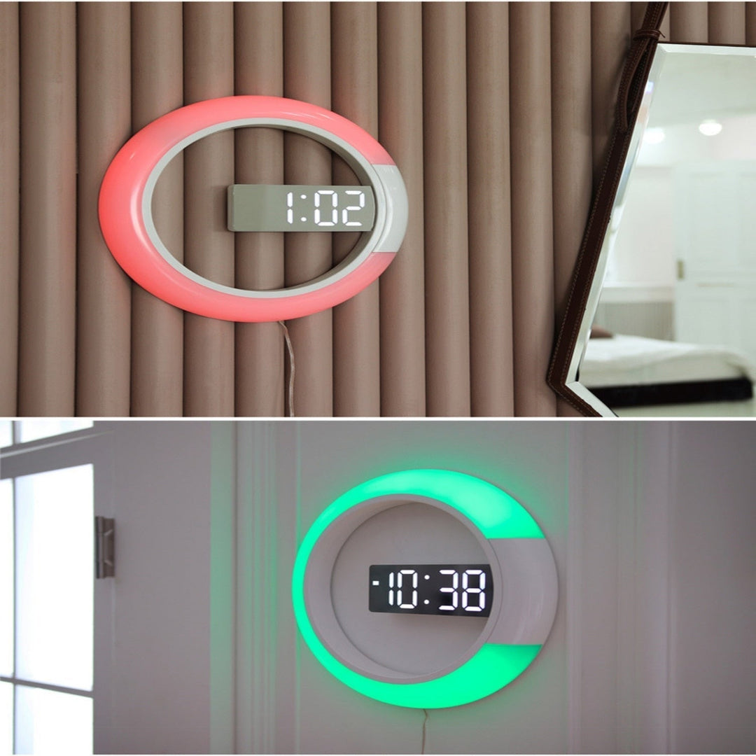 BowLift | LED Ring Lamp Wall Clock