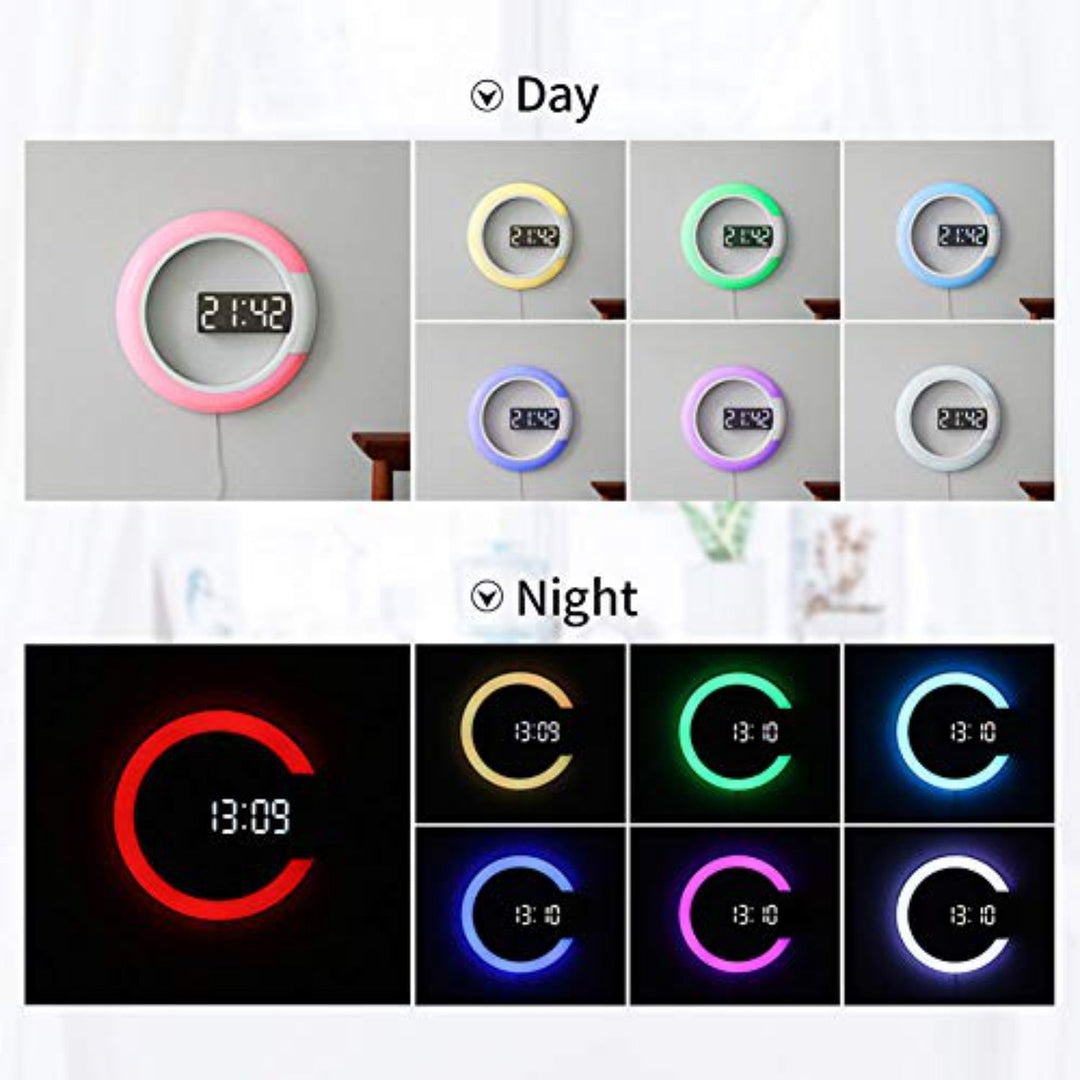 BowLift | LED Ring Lamp Wall Clock