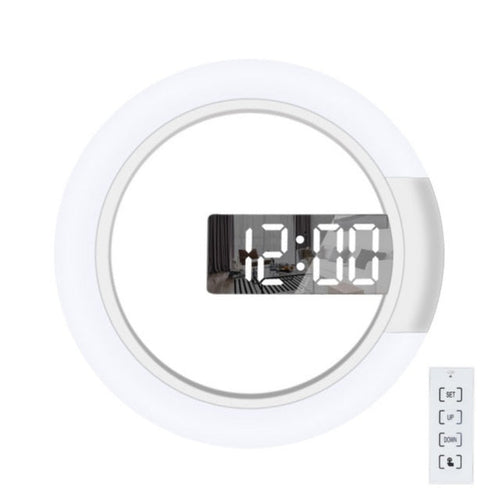 BowLift | LED Ring Lamp Wall Clock