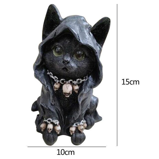 Resin Bowliftack Cat Statue Decor | Bowlift