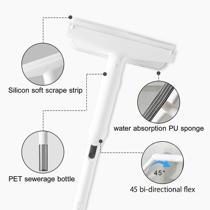 BowLift | Multifunctional Adjustable Window Cleaning Wiper Brush