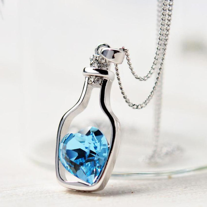 Love in a Bottle - Crystal Necklace | Bowlift