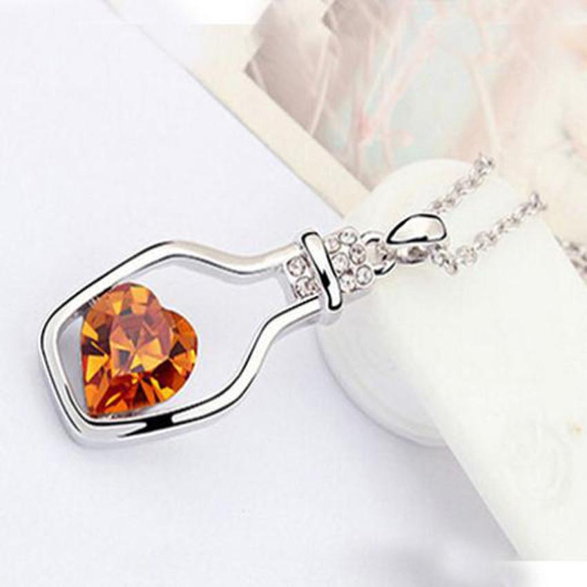 Love in a Bottle - Crystal Necklace | Bowlift