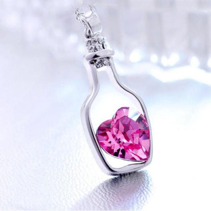 Love in a Bottle - Crystal Necklace | Bowlift