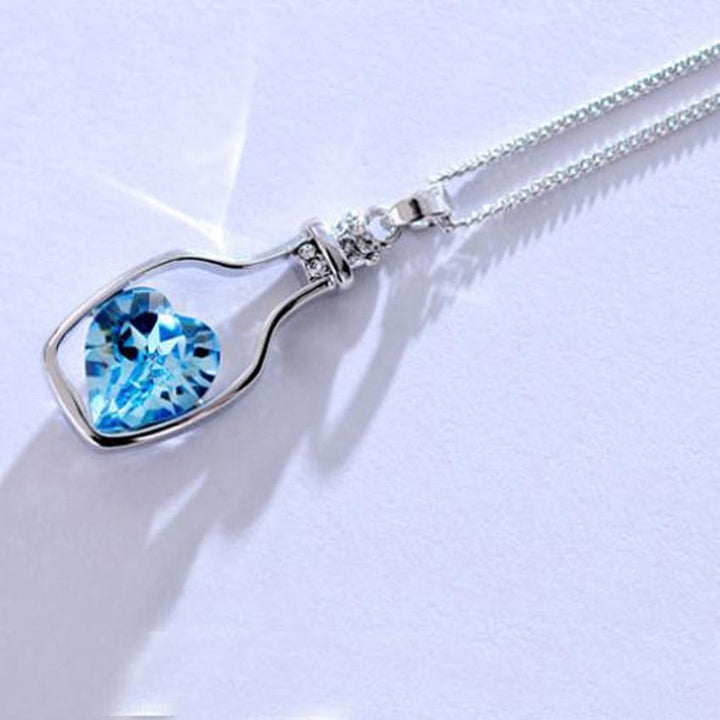 Love in a Bottle - Crystal Necklace | Bowlift