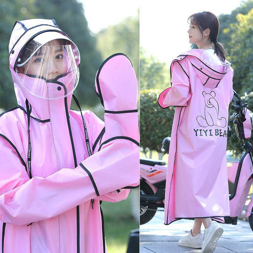 BowLift | Hooded Windproof Bicycle Raincoat