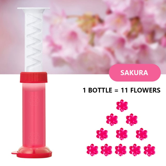 BowLift | Aromatic Air Freshener Flower Gel Toilet Cleaner