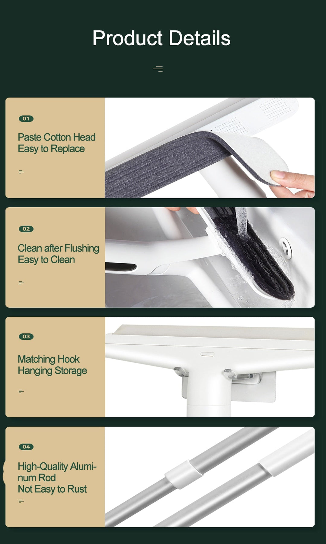 BowLift | Multifunctional Adjustable Window Cleaning Wiper Brush