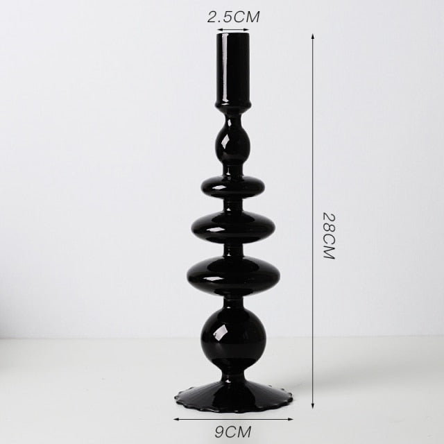 BowLift | Nordic Stylish Bubble Glass Candle Holder