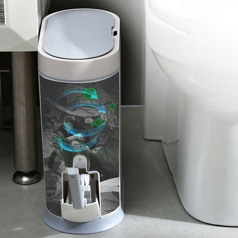 BowLift | Automatic Smart Sensor Brush Trash Can