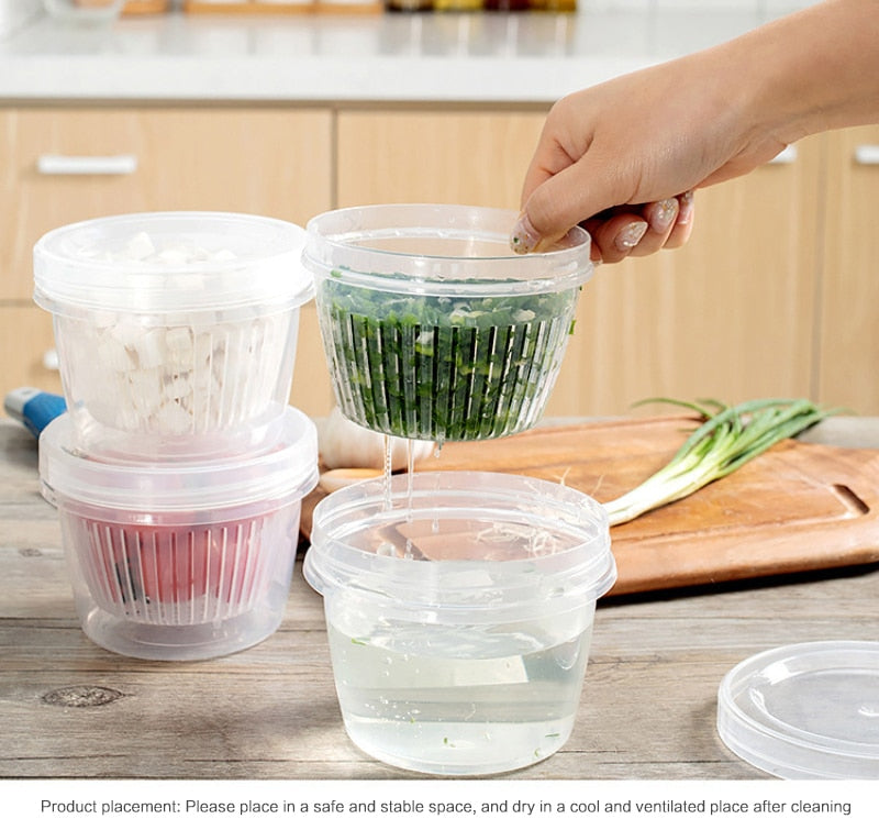 BowLift | Vegetable Fresh-Keeping Drainer Mini Container