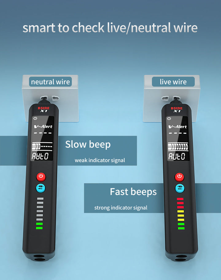 BowLift | LCD Result Display Voltage Tester Thermometer