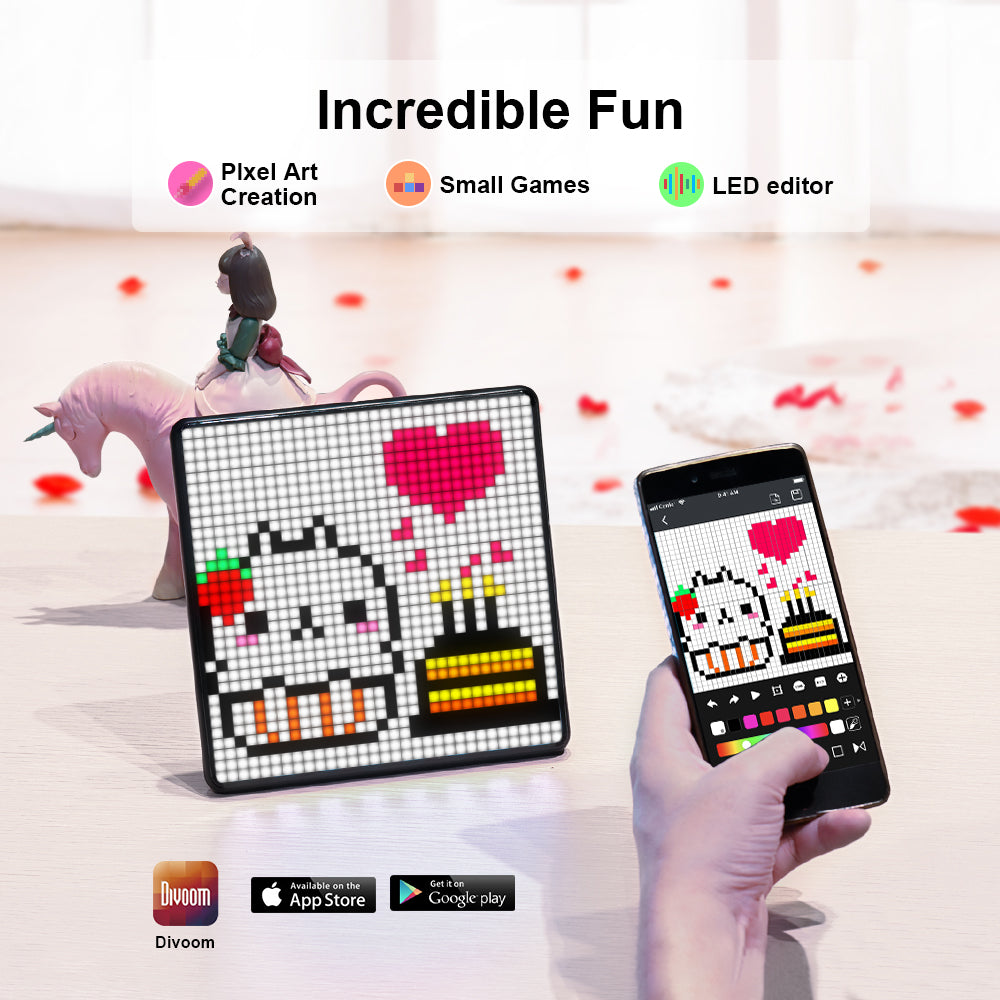 BowLift | Customizable Pixel Art Digital Frame