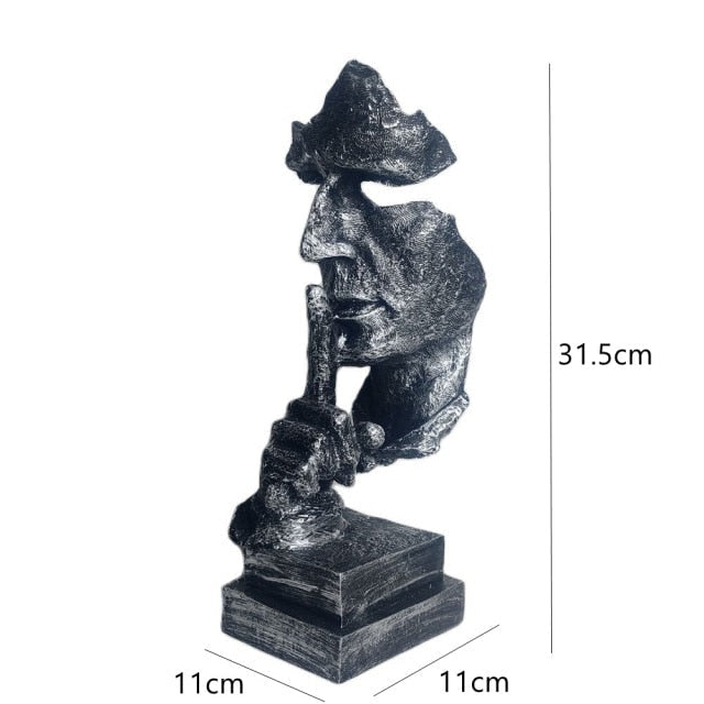 BowLift | Nordic Abstract Unique Thinker Figurine Home Decor
