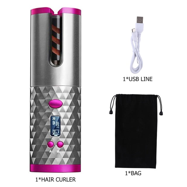 BowLift | Wireless Automatic Ceramic Hair Curling Iron