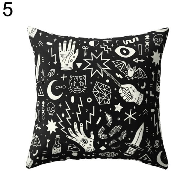 BowLift | Black and White Design Geometric Home Pillow Cases