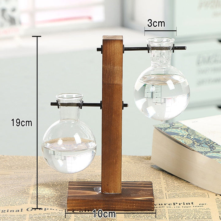 BowLift | Terrarium Hydroponic Vintage Tabletop Vase