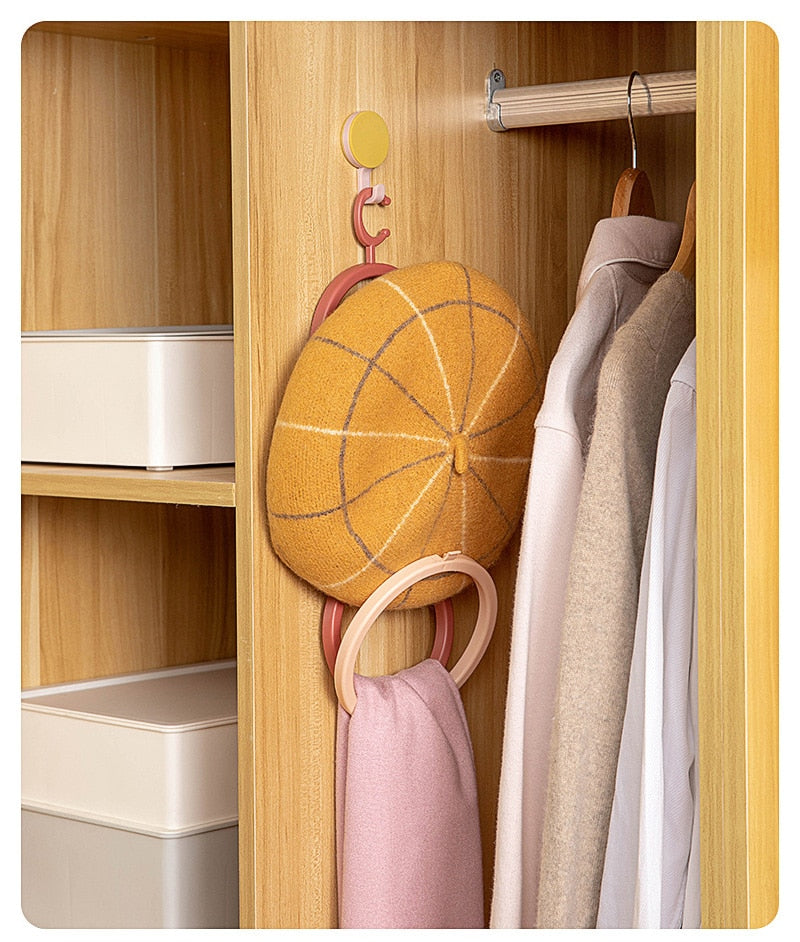 BowLift | Multi-Purpose Creative  Round Hook Hanger