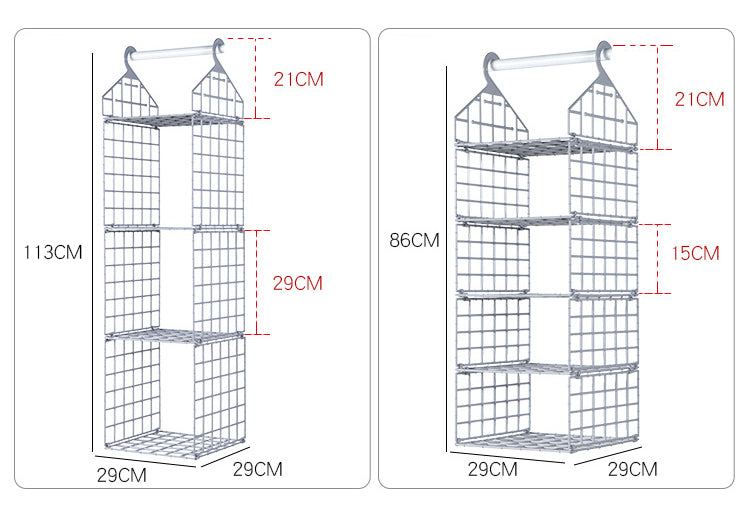 BowLift | Foldable Wardrobe Multilayer Storage Rack
