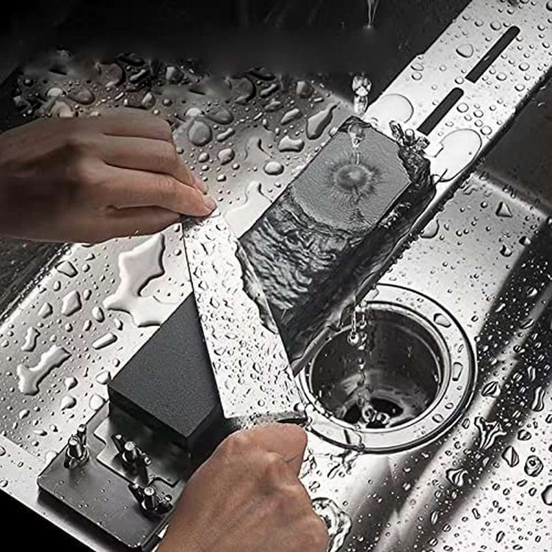 BowLift | Adjustable Stone Base Sink Knife Sharpener Holder
