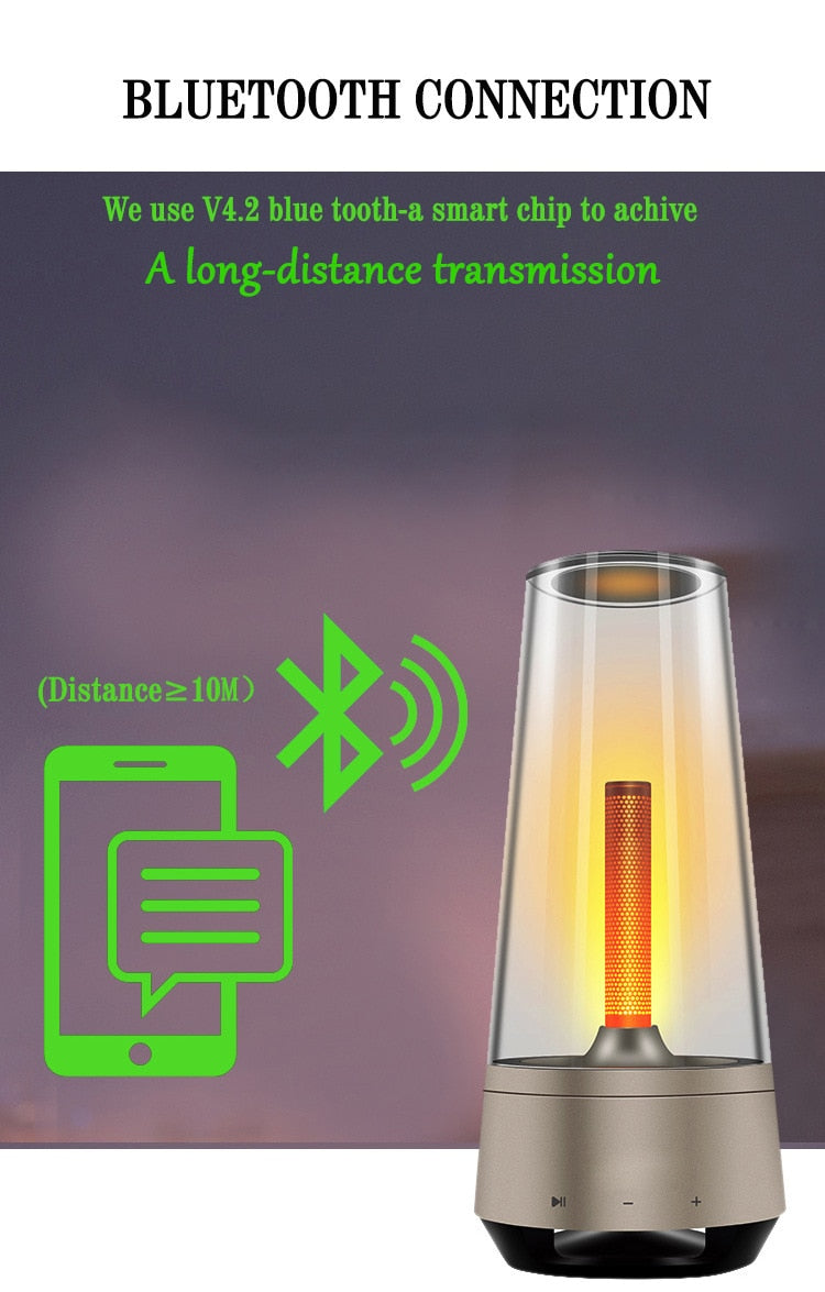 BowLift | Portable Atmosphere Night Light Speaker