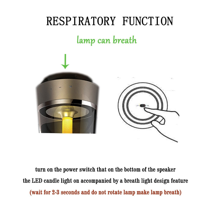 BowLift | Portable Atmosphere Night Light Speaker