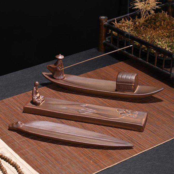 BowLift | Wooden Zen Incense Holder