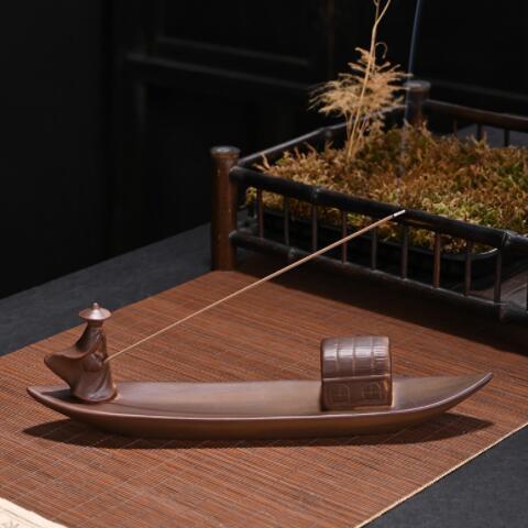 BowLift | Wooden Zen Incense Holder