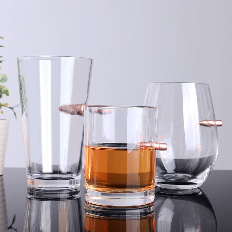 BowLift | Creative Bullet Whisky Glass