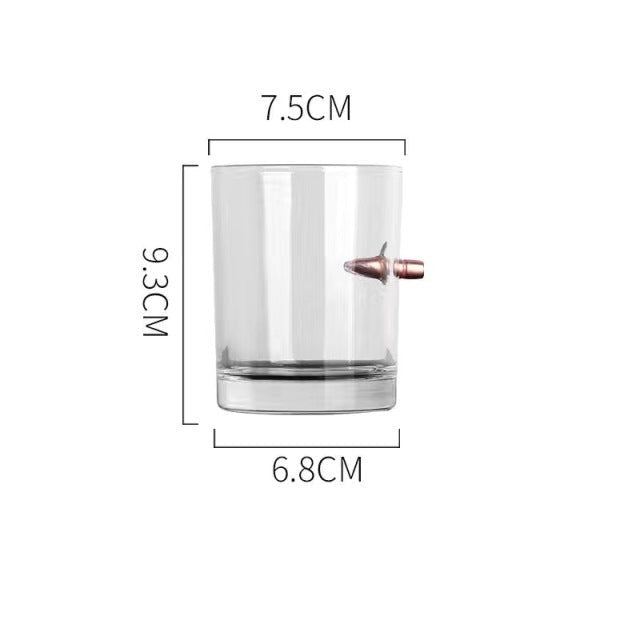BowLift | Creative Bullet Whisky Glass
