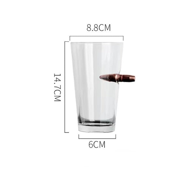 BowLift | Creative Bullet Whisky Glass
