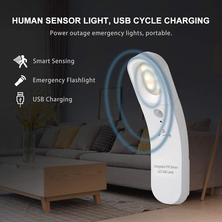 BowLift | Motion Sensor Rotatable LED Wall Lamp