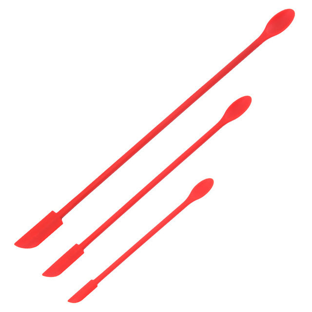 BowLift | Flexible Long Handle Bottle Scraper Spoon Set