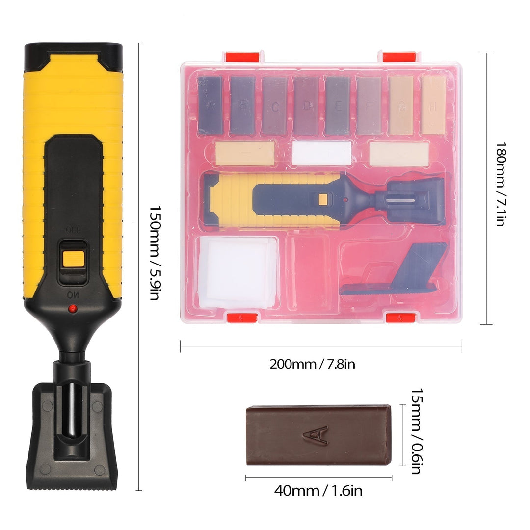 BowLift | Floor Laminate Scratch Repair Tool Set