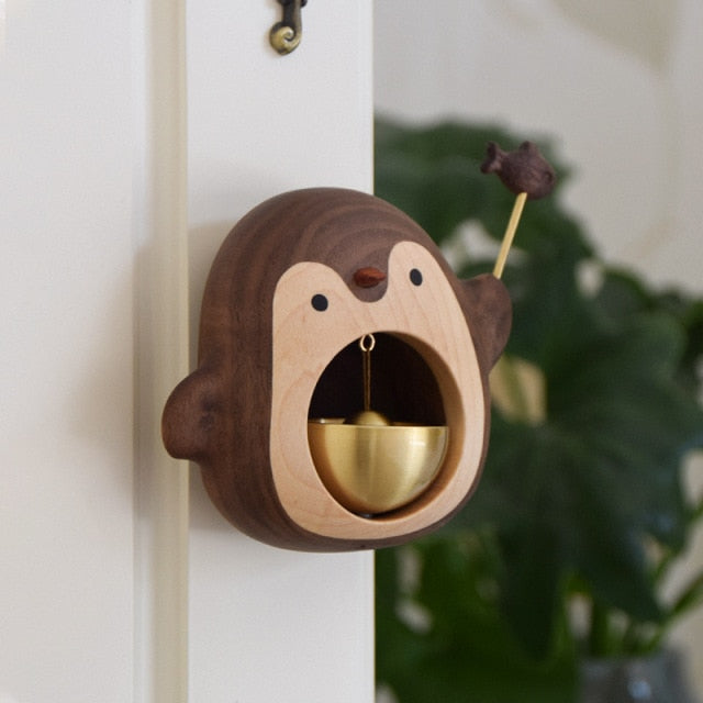 BowLift | Solid Wood Cute Hanging Door Bell